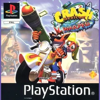 Naughty Dog Crash Bandicoot 3 Warped PS1