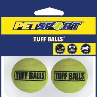 PetSport Tuff Balls 2 Stuks 3, 8 Cm