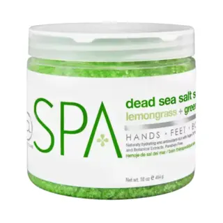 Bcl Spa - Dead Sea Salt Soak Lemongrass + Green Tea - 454 Gr