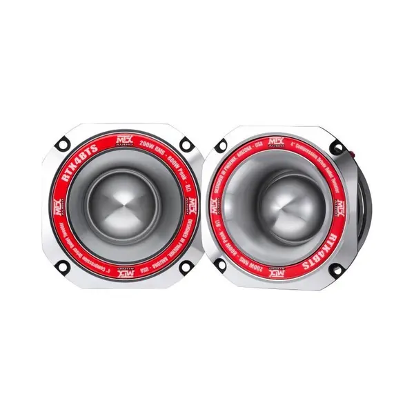 Mtx Audio - Mtx Hoogefficiënte Tweeter RTX4BTs - Ø10cm - 45mm Spoel - 200W Rms - 800W - Peak 8Ω 103, 0dB/2V/1m Verkocht Per Stuk thumbnail