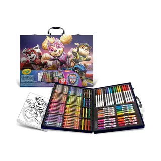 Crayola - Hobbypakket - Paw Patrol Mighty Movie Kleurkoffer - Set Met 128 Onderdelen