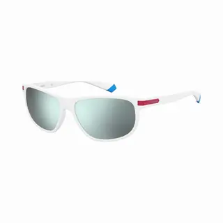 Polaroid Sunglasses Pld 2099/S 7DM Ex White Red Silver Mirror Polarized
