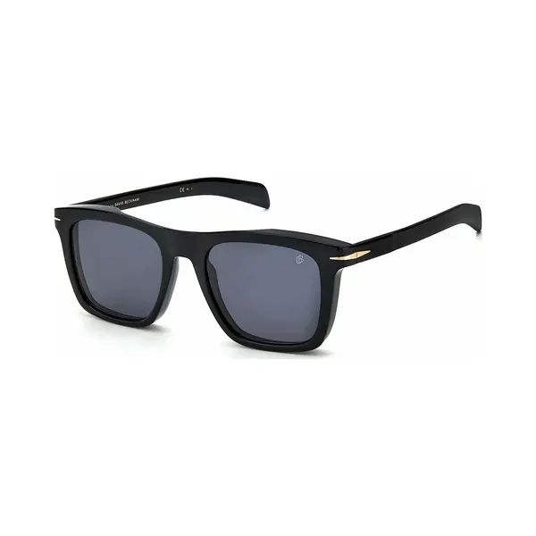 David Beckham Db 7000/s 2M2/Ir Black Gold Sunglasses Men's Acetate, Standard, 51 thumbnail