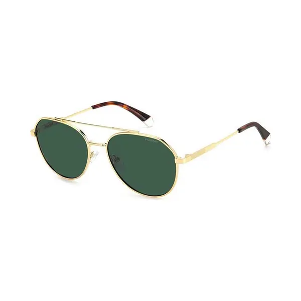 Polaroid Pld 4119/s/x J5G/Uc Gold Sunglasses Men's Steel, Standard, 56 thumbnail