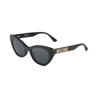 Moschino Woman Moschino MOS147/S 807/Ir Sunglasses Acetate Black Grey Cat Eye Normal