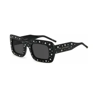 Carolina Herrera Woman Carolina Herrera Her 0131/S 807/Ir Sunglasses Acetate Black Grey Squared