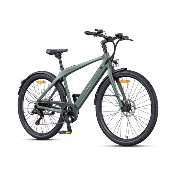Engwe N1 Air Elektrische Fiets - 250W Motor - Verwijderbare Batterij 36V10Ah - Actieradius 100km - Frame Van Koolstofvezel - Shimano 7 Versnellingen - thumbnail