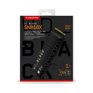 Western Digital Black SN850X 1 Tb M.2 Pci Express 4.0 NVMe