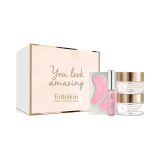 Erth Skin London Mother Day Giftset Skin Hydration Glow Collection (Mfg) In White