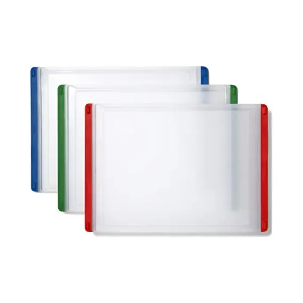 Oxo Good Grips Schneidebrett, Kunststoff, (3-St), 3-farbig, Mit Saftrille thumbnail