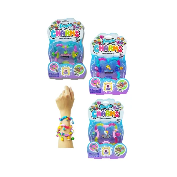 Tangle Charms Series - Fidget Friemelspeelgoed - 1 Willekeurige Verpakking thumbnail