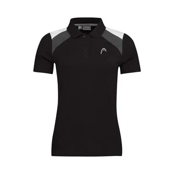 Head Club Tech Polo - Sportpolo's - Zwart - Vrouwen thumbnail