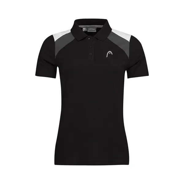 Head Club Tech Polo - Sportpolo's - Zwart - Vrouwen thumbnail