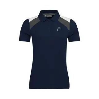 Head Poloshirt Club 22 Tech Dames Blauw