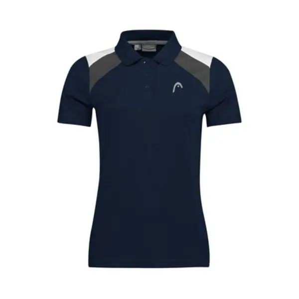 Head Club 22 Tech Polo Shirt Women, Blau, 2XL thumbnail