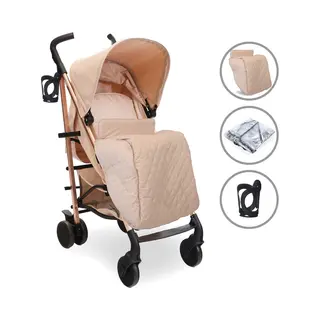 My Babiie MB51 Plus Stroller Rose Gold Blush