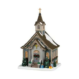 Lemax Small Town Church Mit Adapter Art.-nr. 35066