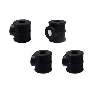 4-pack Magnetische Potloodhouders - Verstelbare Siliconen Houders Die Passen Op De Meeste Pennen En Potloden, Perfect Voor Koelkasten, Whiteboards,