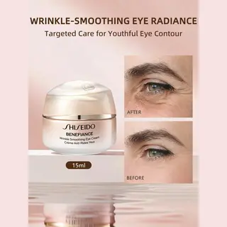 Shiseido Benefiance Wrinkle Smoothing Eye Cream - Crema Contorno Occhi Antirughe 15 Ml