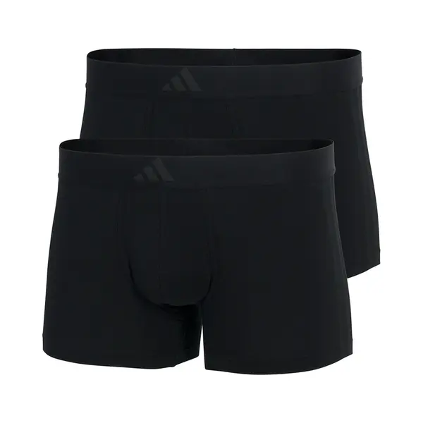 Adidas Low Rise Trunk (2PK) - Active Flex Cotton 3 Stripes - Bequeme Unterwäsche thumbnail