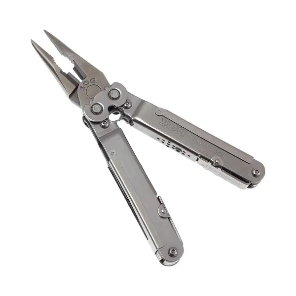 Sog Knives PowerLock Clampack Zakmes - Zilver Kleurig thumbnail