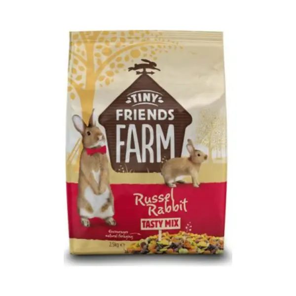 Tiny Friends Farm Russel Rabbit 2, 5 Kg thumbnail