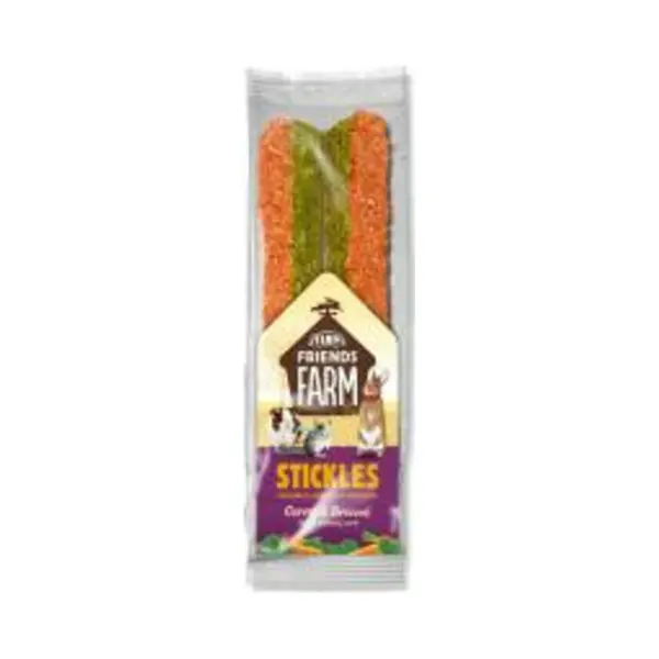 Tiny Friends Farm Knaagdierstick Wortel - Broccoli - 8 X 100 Gr - Voordeelverpakking thumbnail