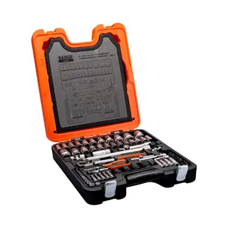 Bahco S87+7-Case socket/socket set
