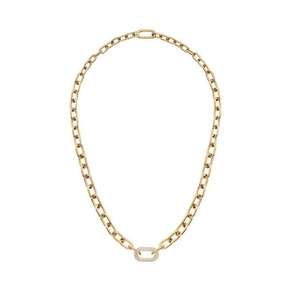 Daniel Wellington Luxury Crystal Link Gold Crystal Necklace DW00400589 thumbnail