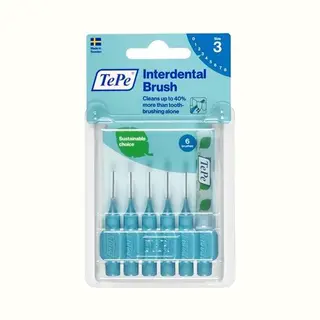 Tepe Interdentalbürsten In Blisterverpackung, 0, 6 Mm, Blau, 1 X 6 Stück
