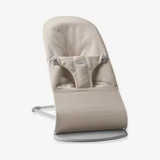 BabyBjörn Babywippe Bliss, Gewebt Melange, Hellbeige