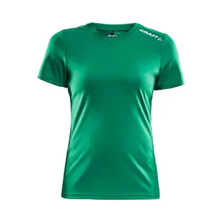 Craft Rush Running T-Shirt Kinderen - Groen | Maat, 146/152