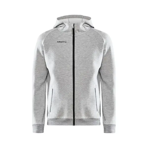 Craft, Herren, Pullover, Core Soul Full Zip Hood Herren, Grau, (Xxl) thumbnail
