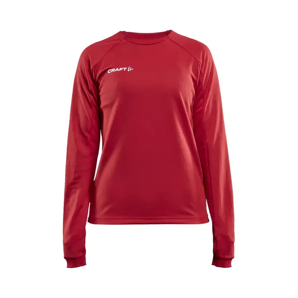 Craft, Damen, Sportshirt, Evolve Crew Neck W (L), Rot, L thumbnail