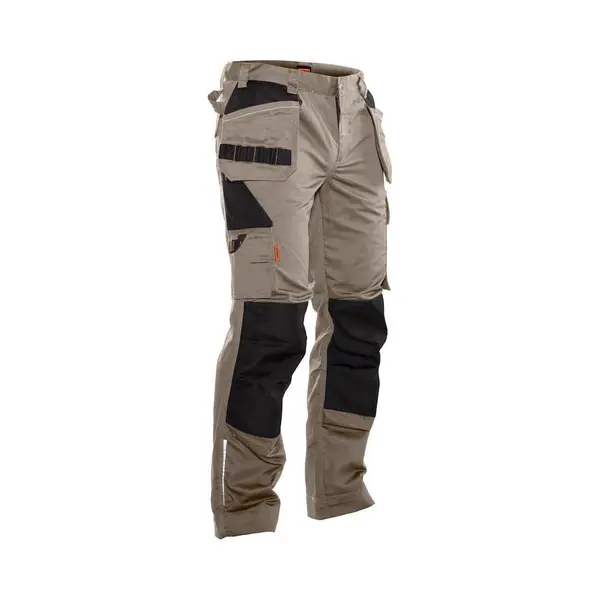 Jobman Practical 2322 Werkbroek Holsterpockets - Mannen - Khaki/Zwart - 64 thumbnail