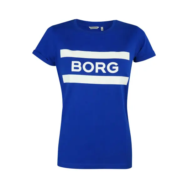 Björn Borg - Dames - Florence T-Shirt - Blauw/Wit - Maat 34 thumbnail