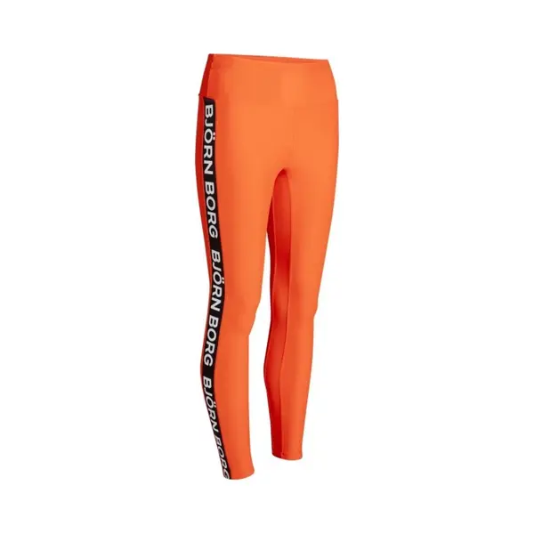 Björn Borg - Dames - Chris Tights - Oranje/Zwart - Maat 34 thumbnail