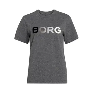 Björn Borg - Dames - Sport T-Shirt - Grijs - Maat 36