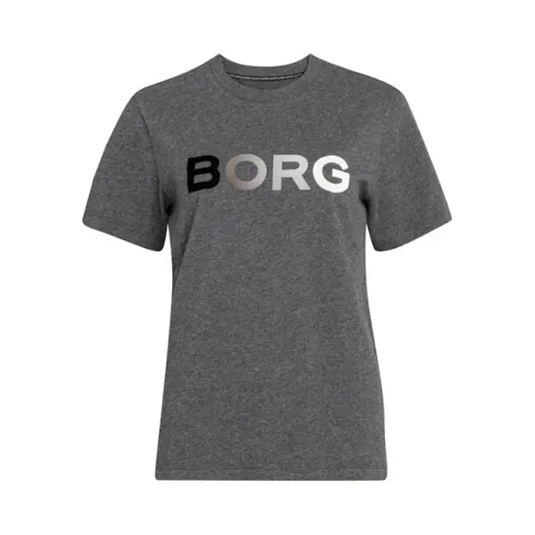 Björn Borg - Dames - Sport T-Shirt - Grijs - Maat 36 thumbnail