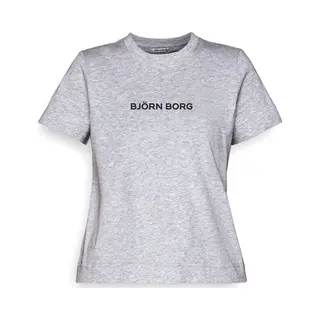 Björn Borg - Dames - Fanno Sport T-Shirt - Grijs - Maat 36