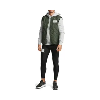 Björn Borg Sthlm Padded Vest Heren - Sportjas - Donkergroen - Mannen