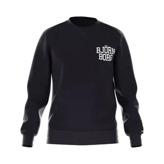 Björn Borg - Heren - Borg Essential Crew Sweatshirt - Zwart - Maat M