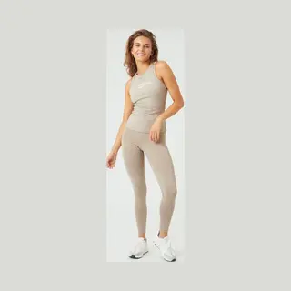 Björn Borg - Dames - Borg Logo Tights - Beige - Maat Xs