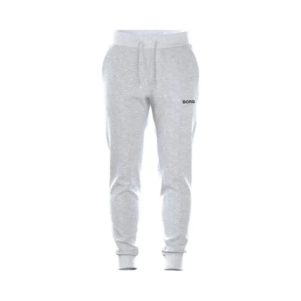 Björn Borg Essential 4 Pants - Heren Joggingbroek - Grijs thumbnail