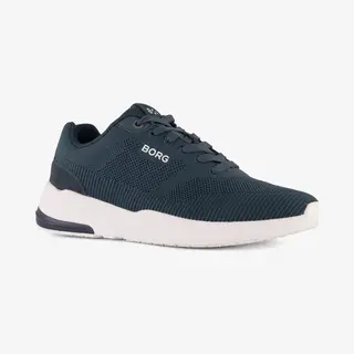 Björn Borg Heren Sneakers Donkerblauw - Maat 46 - Uitneembare Zool