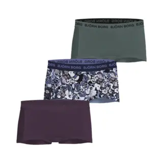 Björn Borg 3-Pack Meisjes Boxershorts - Cotton Stretch - 164