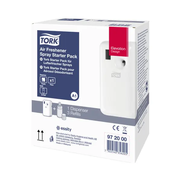 Tork 972000 automatic air freshener/dispenser White thumbnail