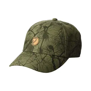 Fjällräven Unisex-Adult Lappland Cap Hat, Green Camo, L/Xl, 77407