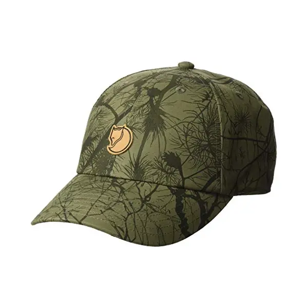Fjällräven Unisex-Adult Lappland Cap Hat, Green Camo, L/Xl, 77407 thumbnail