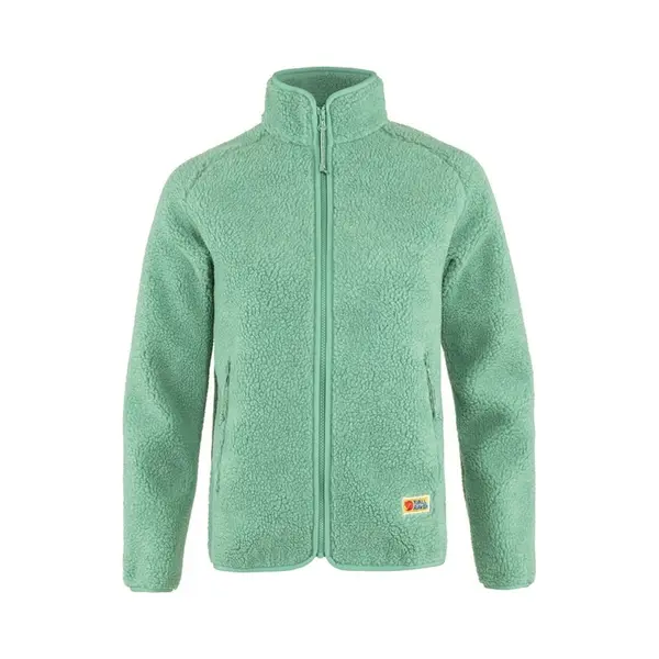 Fjällräven Damen Vardag Pile Fleece Jacke, Aloe Green, S thumbnail